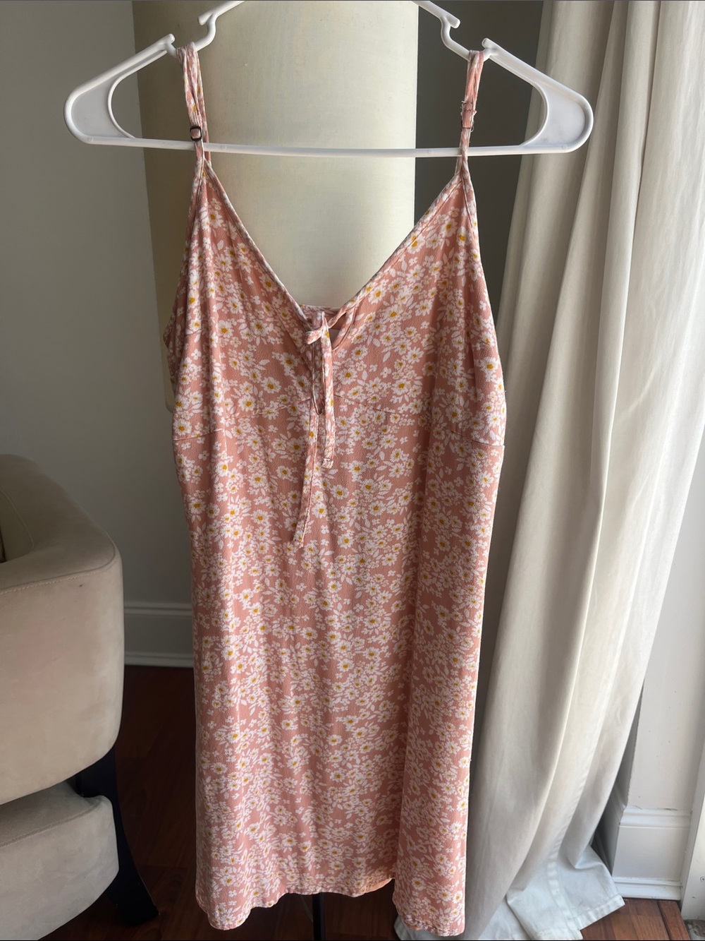 Hollister Pink Floral Summer Dress